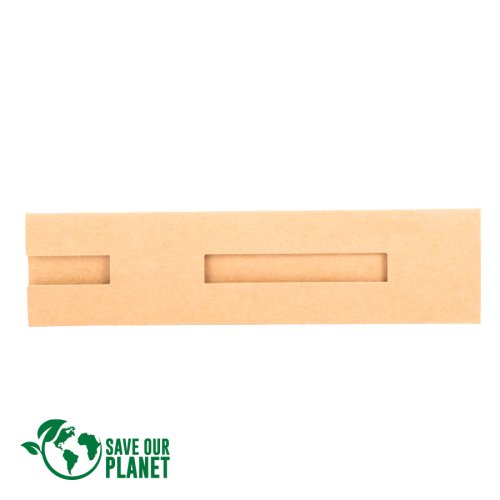 Estuche Porta-Lápiz o Bolígrafo, en cartón reciclado.