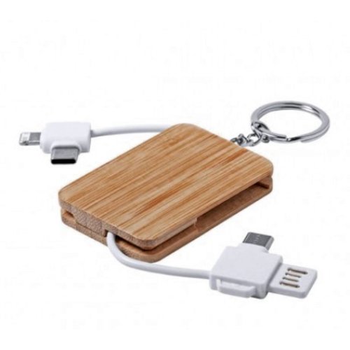 Cable Conector Multicargador Bamboo