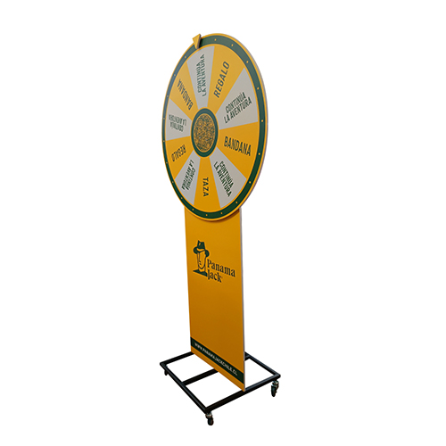 Ruleta estructura de fierro