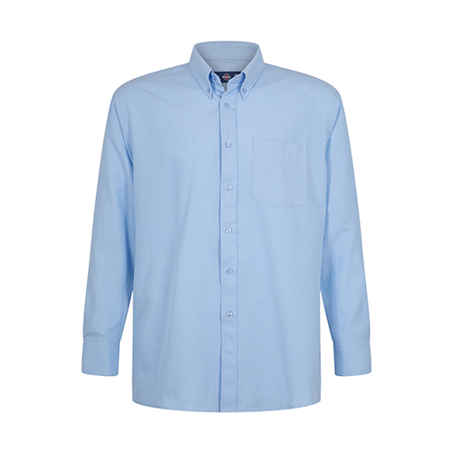 CAMISA OXFORD CLASSIC MANGA LARGA CON BOLSILLO HOMBRE 55% ALGODÓN 45% POLYESTER