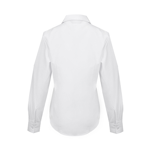 BLUSA OXFORD CLASSIC MANGA LARGA MUJER