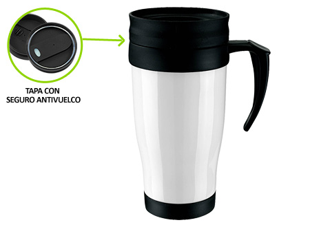 Mug Térmico Plástico 450cc