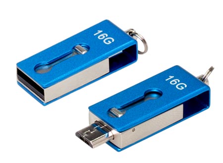 Mini Pendrive OTG-ANDROID de 16GB