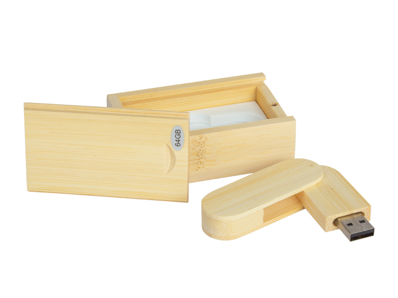 Pendrive 64GB de Bamboo