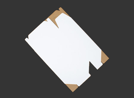 Caja autoarmable con asas, 26x35x13 cm