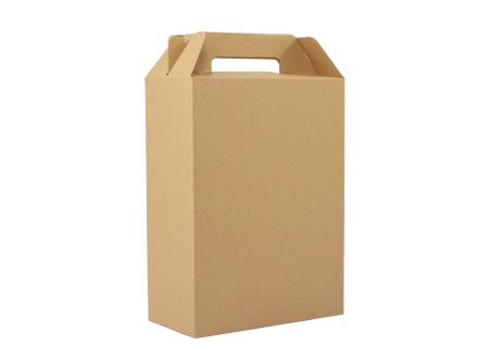 Caja autoarmable con asas, 26x35x13 cm