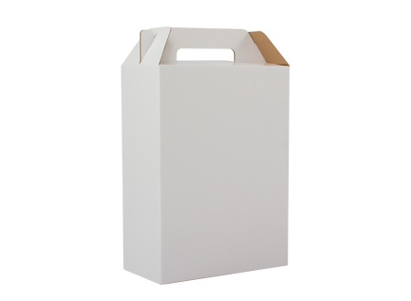 Caja autoarmable con asas, 26x35x13 cm