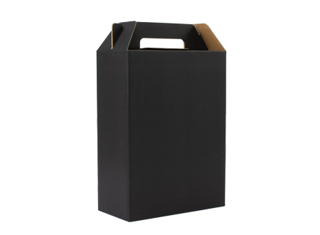 Caja autoarmable con asas, 26x35x13 cm