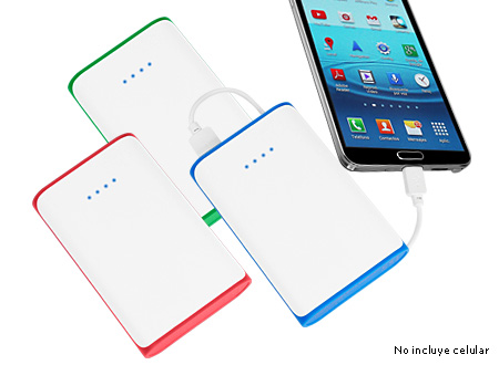 Cargador Power-Bank Earth 6000mAh