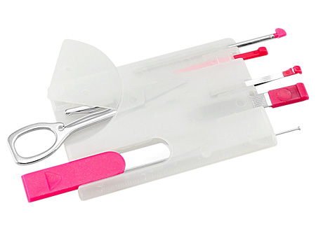 Card Tool Manicure Set