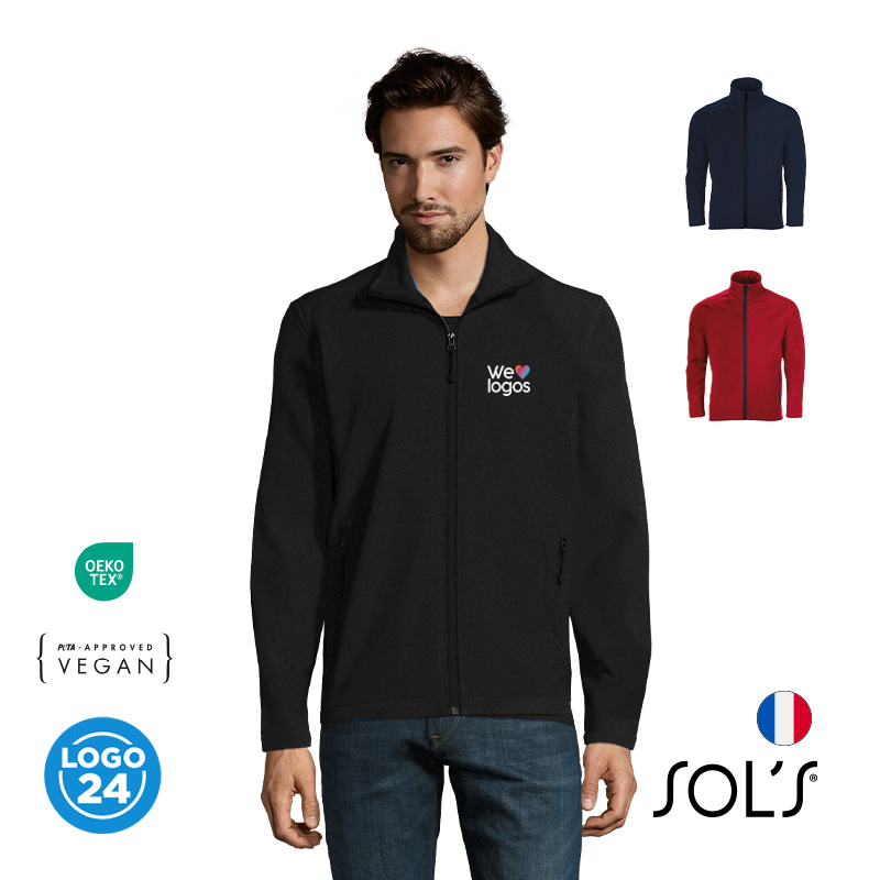 Chaqueta Softshell Race Hombre