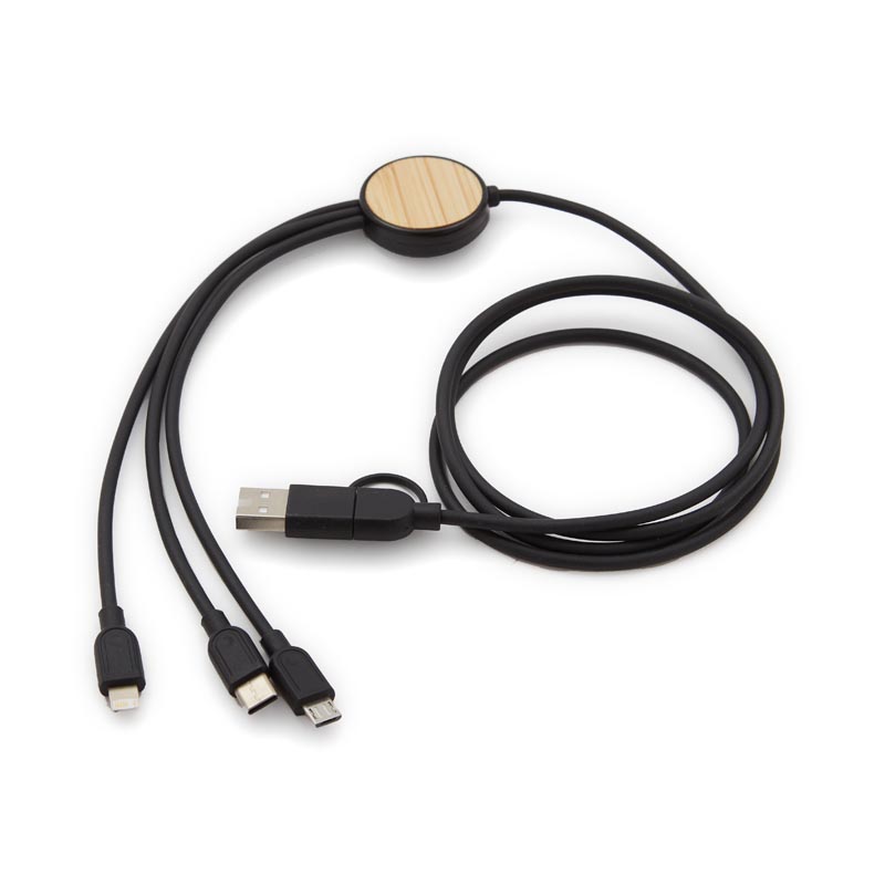 Cable 3 en 1 BAMBOO