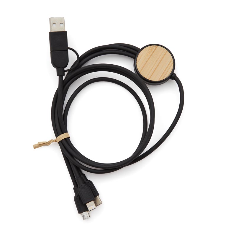 Cable 3 en 1 BAMBOO