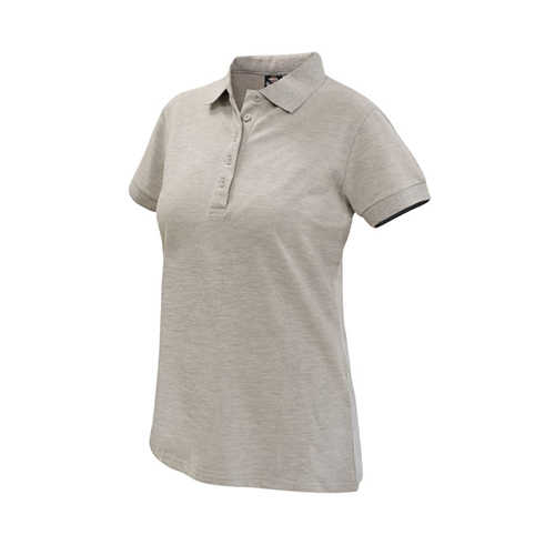 Polera Polo Confort Spandex Manga Corta Mujer