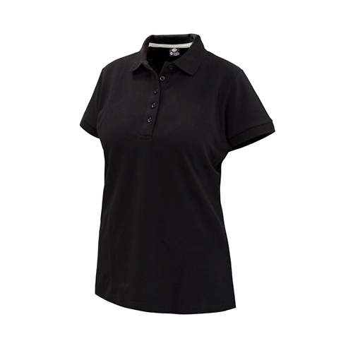 Polera Polo Confort Spandex Manga Corta Mujer