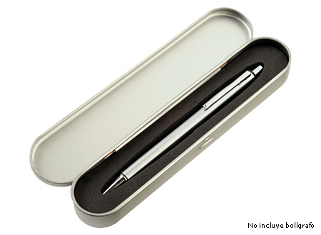 Estuche Metálico para Bolígrafo