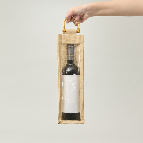   Bolsa de yute para 1 Botella de Vino
