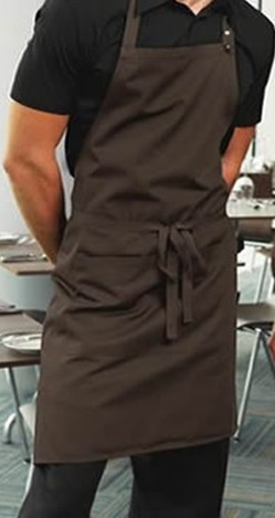 Pechera Barista Gabardina