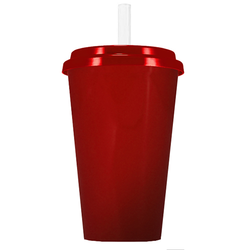 Vaso Plástico Reutilizable Liso