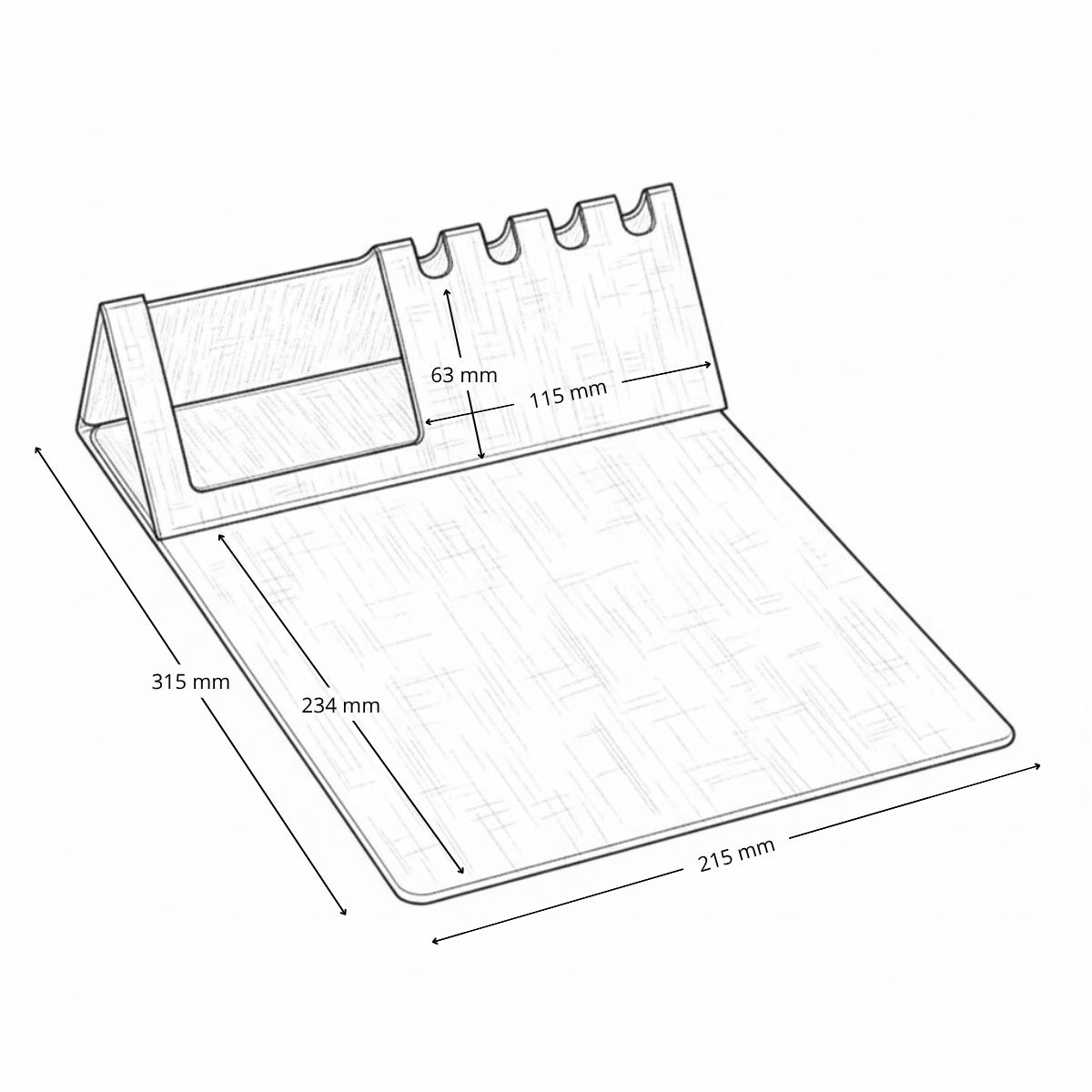 Mousepad plegable MADRID