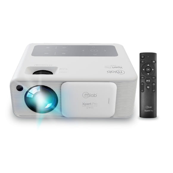 Proyector Xpert Pro 900 ANSI Mlab 9399, FHD 1080p, 14400 lúmenes, Wi-Fi, Bluetooth